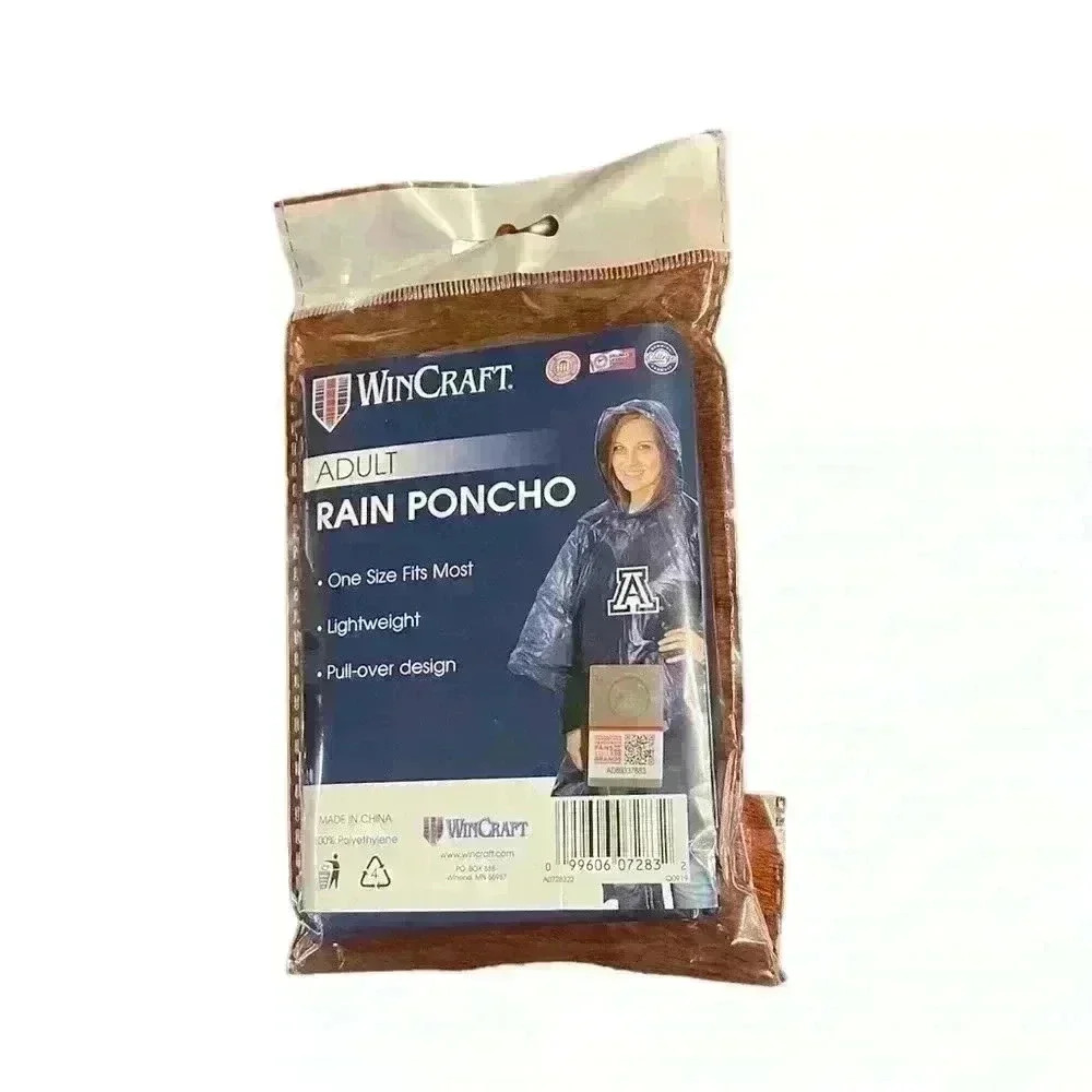 Arizona Wildcats rain poncho
